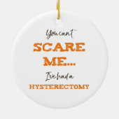 Funny Hysterectomy Operation Erholung Keramik Ornament (Hinten)