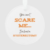 Funny Hysterectomy Operation Erholung Ornament (Rückseite)