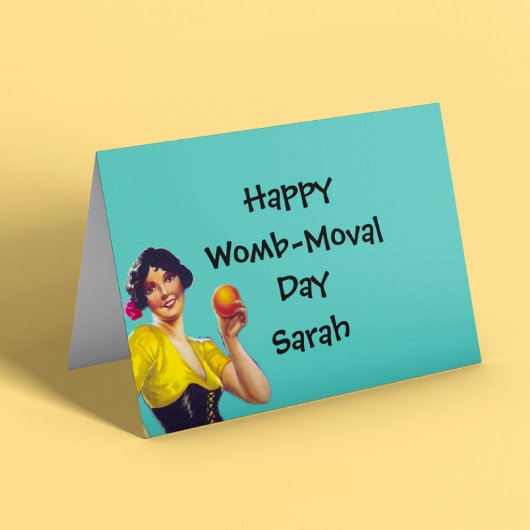 Funny Hysterectomy Removal wird gut Karte