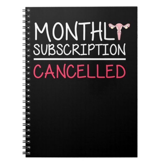 Funny Hysterektomy Support Uterus Removal Notizblock (Vorderseite)