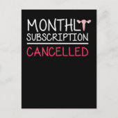 Funny Hysterektomy Support Uterus Removal Postkarte (Vorderseite)