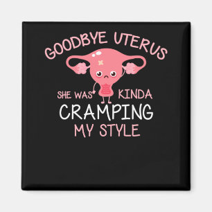 Funny Hysterektomy Uterus Removal Magnet