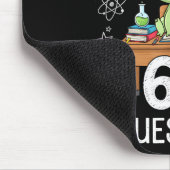 Funny I Axolotl 67 Questions Science Axolotl Boys Mousepad (Ecke)