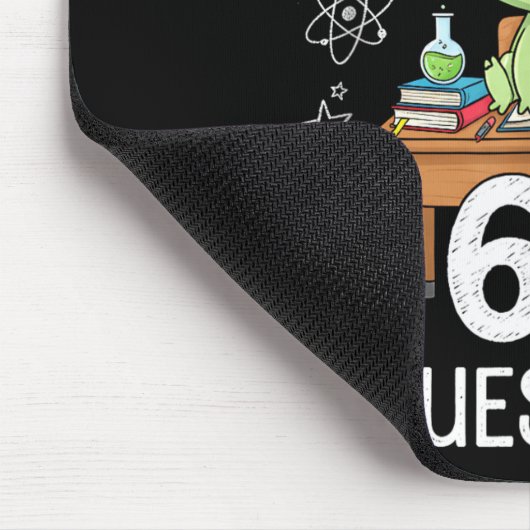 Funny I Axolotl 67 Questions Science Axolotl Boys Mousepad (Ecke)