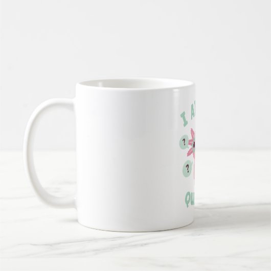 Funny I Axolotl Questions Pun Kaffeetasse (Links)