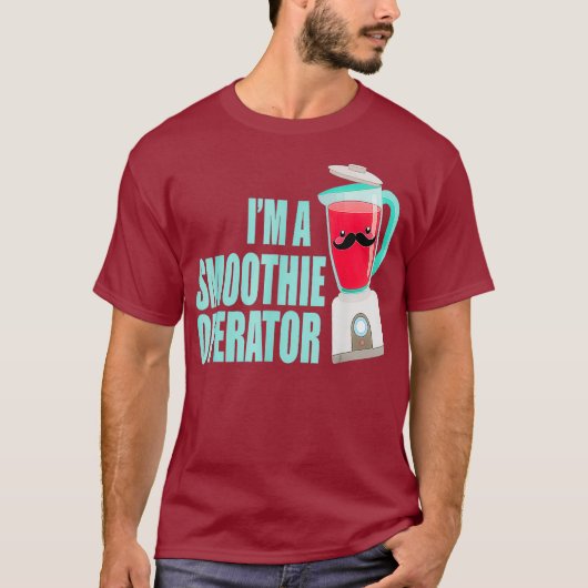 Funny I Bin Smoothie Operator Blender Fitness T-Shirt (Vorderseite)