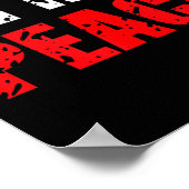 Funny I Come In Peace I’m Peace Matching Couple Lo Poster (Ecke)