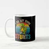 Funny I Do My Own Stunts Dinosaur Surgery Injured Kaffeetasse (Links)