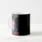 Funny I Dont Care What Bible Says Kaffeetasse (Vorderseite Links)