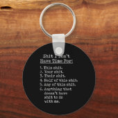 Funny I Dont Have Time For Sarcastic Humor Jokes Schlüsselanhänger (Vorderseite)