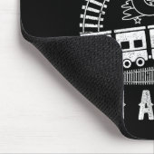 Funny I Don't Snore I Dream I'm A Train Shirt Trai Mousepad (Ecke)