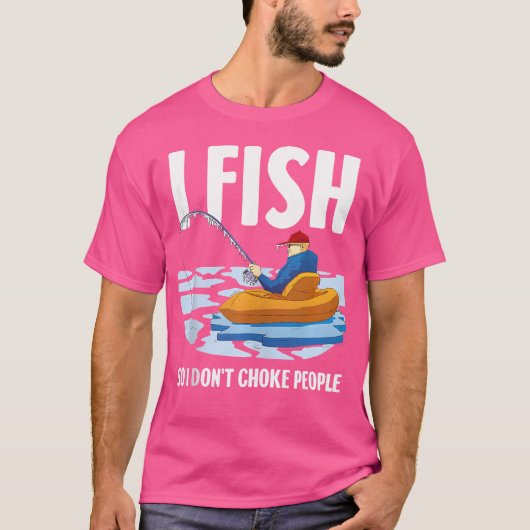 Funny I Fish T-Shirt (Vorderseite)