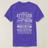 Funny I Get My Attitude From My Freaking Awesome M T-Shirt (Design vorne)