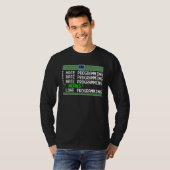 Funny I Hate Programmieren Es funktioniert in Lieb T-Shirt (Vorne ganz)