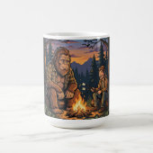 Funny I Have Plans With Bigfoot Camping & Hiking Kaffeetasse (Mittel)