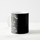 Funny I Identify As A Christmas Tree Lit On The Ou Kaffeetasse (Vorderseite Links)