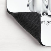 Funny I Just Gotta Be Me Penguin Quote Spheniscida Mousepad (Ecke)