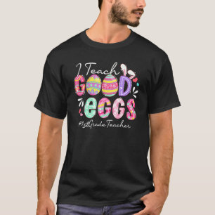 Funny I lehrt gute Eier 1. Klasse Lehrer Ostern T-Shirt