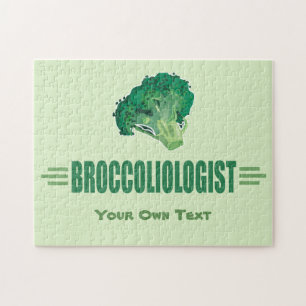 Funny I Liebe Broccoli BROCCOLIOLOGIST Puzzle
