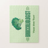 Funny I Liebe Broccoli BROCCOLIOLOGIST Puzzle (Vertikal)