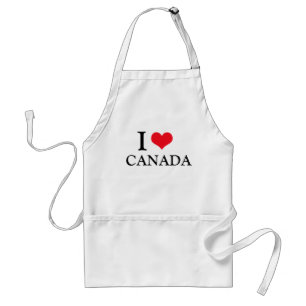 Funny I LIEBE CANADA Vatertag Vater Geschenk GRILL Schürze