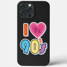 Funny I Liebe Die 90er, 1990er Theme Party Case-Mate iPhone Hülle