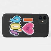 Funny I Liebe Die 90er, 1990er Theme Party Case-Mate iPhone Hülle (Rückseite (Horizontal))