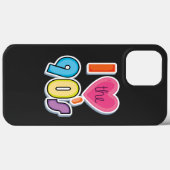Funny I Liebe Die 90er, 1990er Theme Party Case-Mate iPhone Hülle (Rückseite (Horizontal))