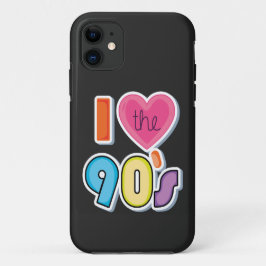 Funny I Liebe Die 90er, 1990er Theme Party Case-Mate iPhone Hülle