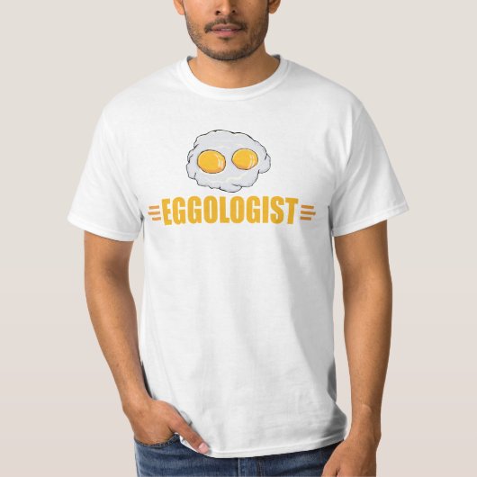 Funny I Liebe Eier T-Shirt (Vorderseite)