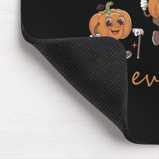 Funny I Liebe Fall Prevention Erntedank Pumpkins Mousepad (Ecke)