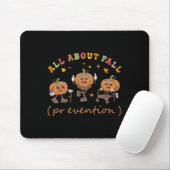 Funny I Liebe Fall Prevention Erntedank Pumpkins Mousepad (Mit Mouse)