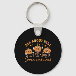 Funny I Liebe Fall Prevention Erntedank Pumpkins Schlüsselanhänger