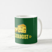Funny I Liebe Käse Kaffeetasse (VorderseiteRechts)