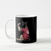 Funny I Liebe Mama Tattoo Belgische Malinois Mama Kaffeetasse (Links)