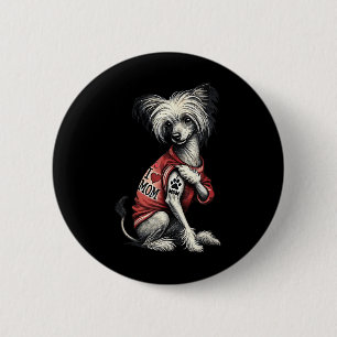 Funny I Liebe Mama Tattoo Chinesisch Creative Mama Button