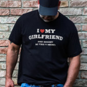 Funny I Liebe Meine Freundin T-Shirt