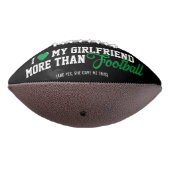 Funny I Liebe My Girlfriend 4 Foto Football (Gedreht 270)