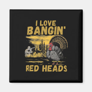 Funny I Liebe Ngin' Red Heads Jason Türkei Magnet