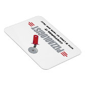 Funny I Liebe Pizza Magnet (Rechte Seite)