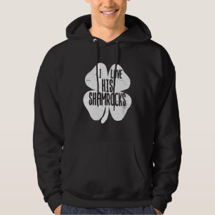 Funny I Liebe Seine Kleeblätter St Patrick's Day C Hoodie