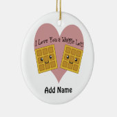 Funny I Liebe Sie haben eine Menge Niedlicher Kawa Keramikornament (Rechts)