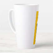 Funny I Liebe Sie LATTE Coffee Valentines Grafik Milchtasse (Linke Ecke)