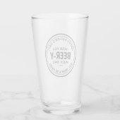 Funny I Liebe You 'Beer-y' Much, Vater Glas (Rückseite)