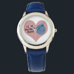 Funny I Liebe You Berry Much Niedlich Kawaii Blueb Armbanduhr<br><div class="desc">Ich Liebe,  du berry viel! Lustbeerpun und niedliche Kawaii Heidelbeere.</div>
