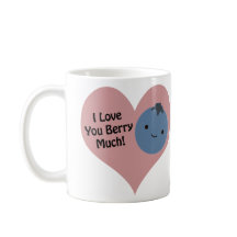 Funny I Liebe You Berry Much Niedlich Kawaii Blueb