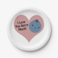 Funny I Liebe You Berry Much Niedlich Kawaii Blueb