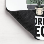 Funny I Like Plants More Than People Design  Mousepad (Ecke)