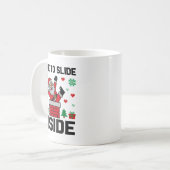 Funny I Like To Slide Inside Santa Ugly Christmas Kaffeetasse (Vorderseite Links)