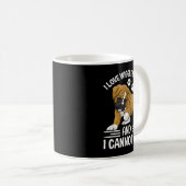 Funny I Love Boxer Wiggle Butt Apparel For Puppy D Kaffeetasse (VorderseiteRechts)